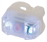 ART.FA 72 W Fanalino in Silicone RING ant. 2Led 3 funz. Bianco(batt.incl.)